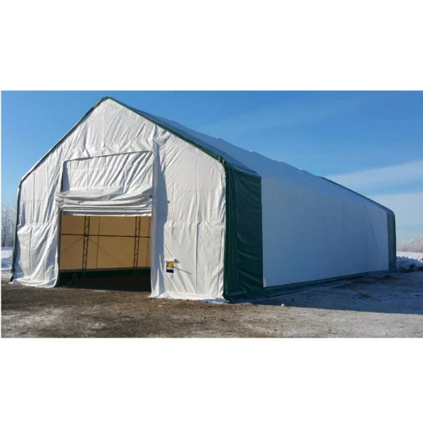 Abri de rangement à double ferme W30'xL60'xH20' – Image 7