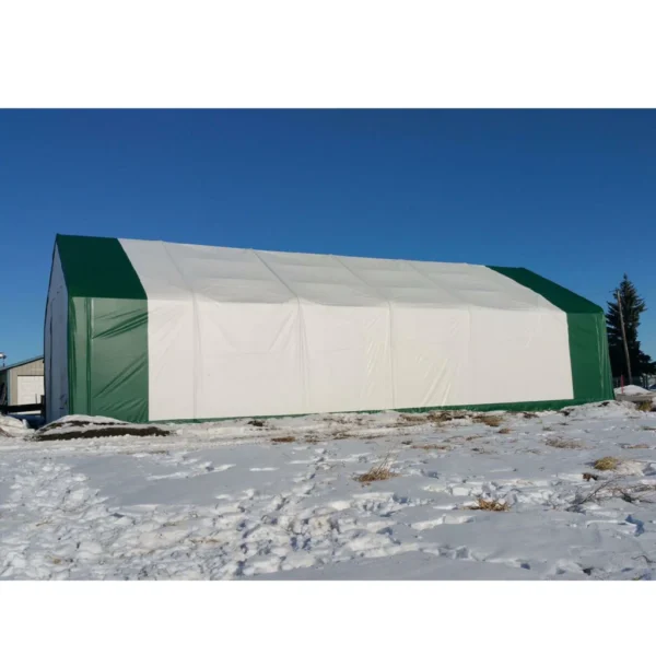 Abri de rangement à double ferme W30'xL60'xH20' – Image 5