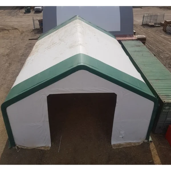 Abri de rangement à double ferme W30'xL60'xH20' – Image 4